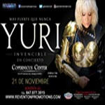 21 de Noviembre, Chicago, Invincible Tour, Latin Events, Reventon Promotions, Yuri, Yuri En Concierto