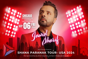 Jawid Sharif Shana Paranak Tour USA 2024