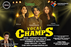 Vocal Champs – KZ Tandingan, Yeng Constantino and Kyla Live in Chicago