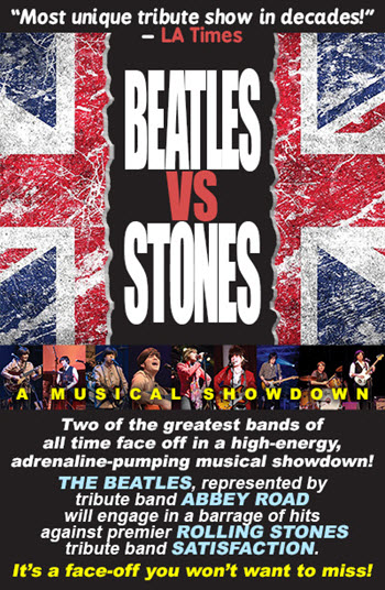 Beatles vs Stones, Live Music Chicago, Live concert, Beatles tribute Band, Stones tribute band, Fab Four Band, Abbey Road Band, Copernicus Center Chicago