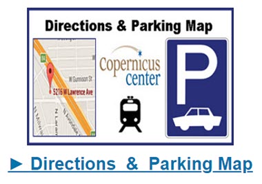 Directions - Parking for Copernicus Center