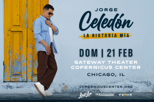 Jorge Celedon – La Historia Mia at the Gateway Theater at Copernicus Center