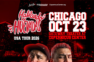 Hablando Huevadas in the Gateway Theater Hablando Huevadas in the Gateway Theater