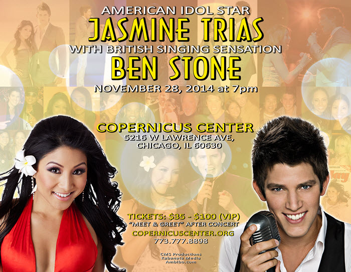 Jasmine Trias | Ben Stone | Chicago | Copernicus Center