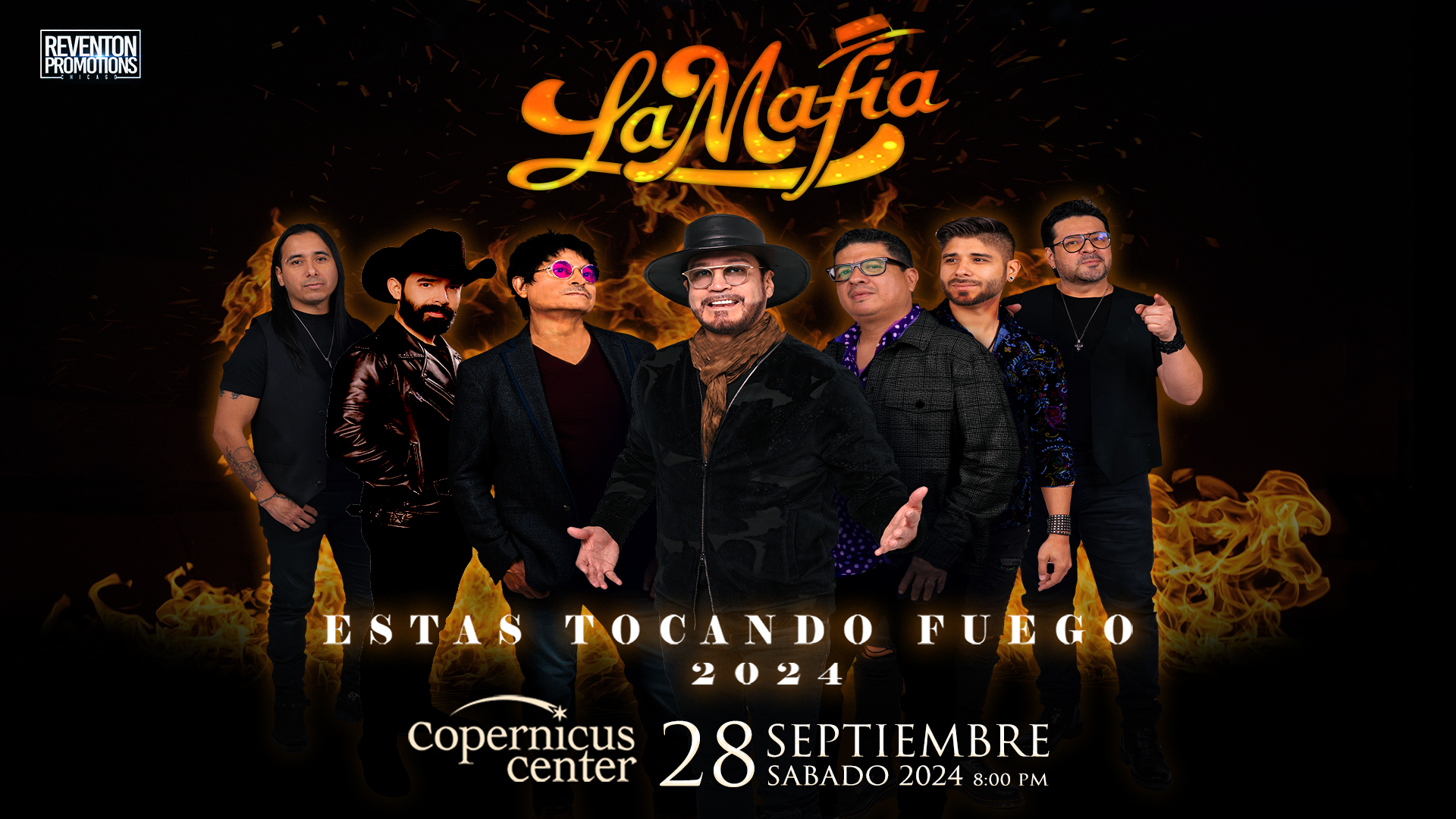 La Mafia: Estoy Tocando Fuego Tour 2024 - Copernicus Center