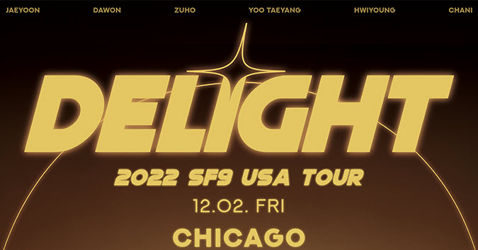 SF9 FANTASY #4 DELIGHT • Chicago - Copernicus Center