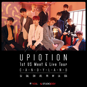 UP10TION 1st US Meet & Live Tour, Up10tion in Chicago, Honey10, 업텐션, Candyland, kpop concert in Chicago, Copernicus Center Chicago, 6-17-2018