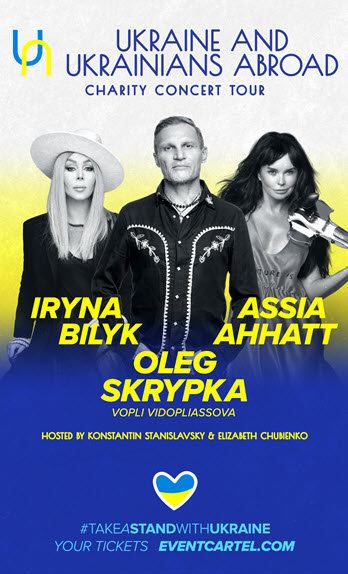Ukraine & Ukrainians Abroad Charity Concert Tour