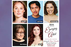 Chicago Cabaret Professionals Emerging Artists Showcase Featuring the Denise Tomasello Cabaret Scholarship | Gateway Lounge