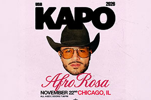 KAPO – AFRO ROSA TOUR 2026 at the Gateway Theater at Copernicus Center