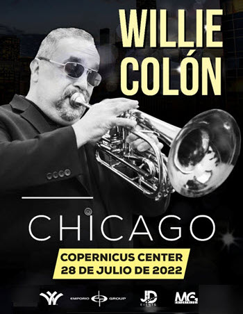 Willie Colon en Concierto Chicago