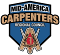 Mid America Carpenters Logo 2021 white