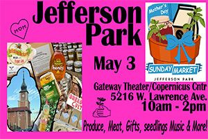 Jefferson Park Sunday Market – Mother’s Day and Spring Prep