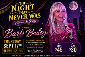 Barb Bailey in the Gateway Lounge
