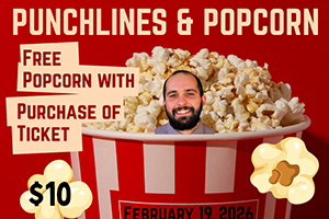 Gateway Lounge Presents: Tim Piotrkowski’s Punchlines & Popcorn Gateway Lounge Presents: Tim Piotrkowski’s Punchlines & Popcorn